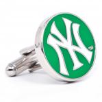 Green New York Yankees Cufflinks 1.jpg